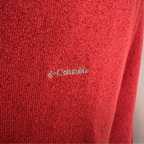Salmon Buttom-up Cardigan Sweater, Size 3X, Columbia - Picture 6 of 8